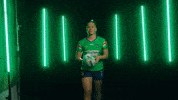 Rugby League Try Celebration GIF by Canberra Raiders