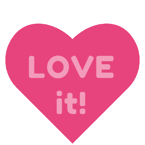 In Love Heart Sticker