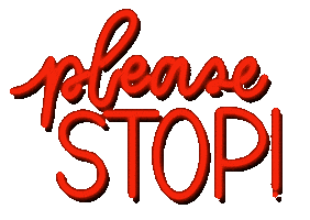 Neon Please Sticker