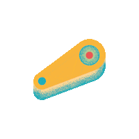 Flipper Sticker by ARCADE