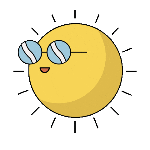 Happy Sun Sticker by Luma & Leaf