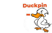 Strike Duckpin Sticker by Resthon AS