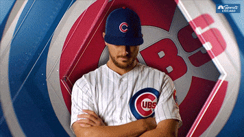serious chicago cubs GIF by NBC Sports Chicago