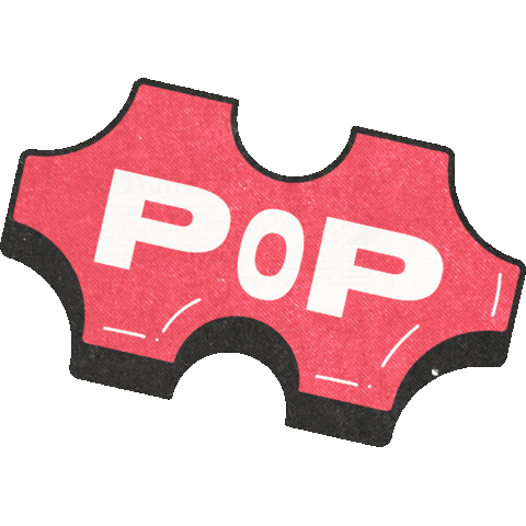 Studio_Populaire giphyupload typography pop Sticker
