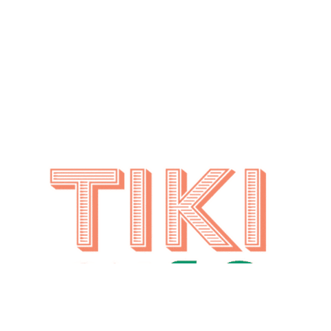 TikiOn18DC washington dc dc food nom digital tiki on 18 Sticker