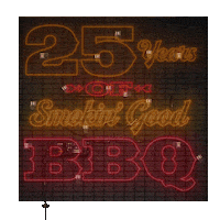 Lucillesbbq Sticker by Lucille's Smokehouse Bar-B-Que