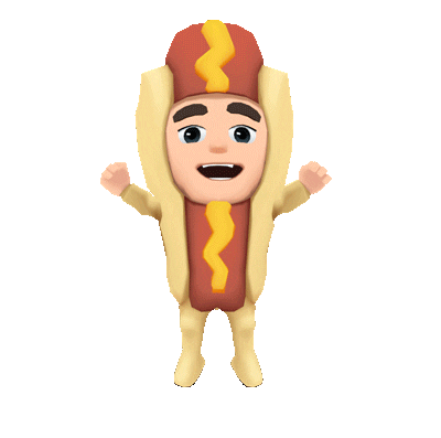 Hot Dog Dancing Sticker by Futureplay Games