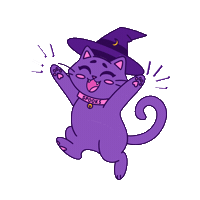 Happy Support Sticker by Spooks The Cat
