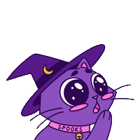 No Way Wow Sticker by Spooks The Cat