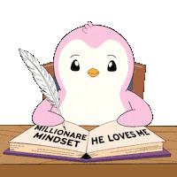 He Loves Me Love Sticker by Pudgy Penguins