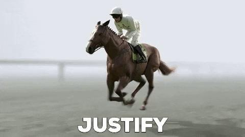 Justify Horse Racing GIF by Kentucky Derby