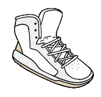 Shoes Kick Sticker