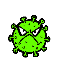 Corona Fighting Sticker