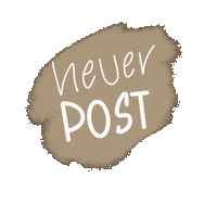FrauBlubGrafikdesign new post boho neu beige Sticker