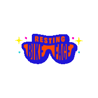 Resting Bike Face Sticker by Lyft