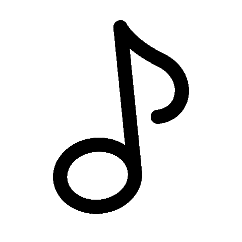 Music Note Spotify Sticker by clever carbon