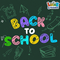 Back To School GIF by Lucas and Friends by RV AppStudios