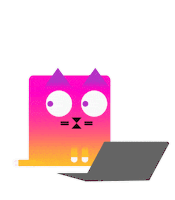 Cat Love Sticker