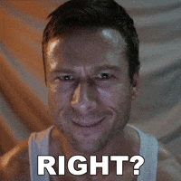 Question Yes GIF by The Running Man