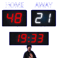 21 Away Sticker