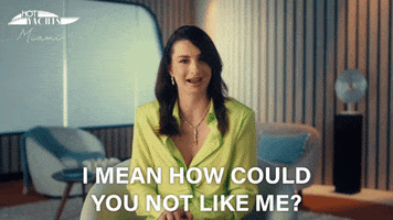 HotYachtsMiamiOfficial reality tv paramount plus glamour look at me GIF