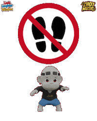 Stay Out No Entry Sticker by Zhot