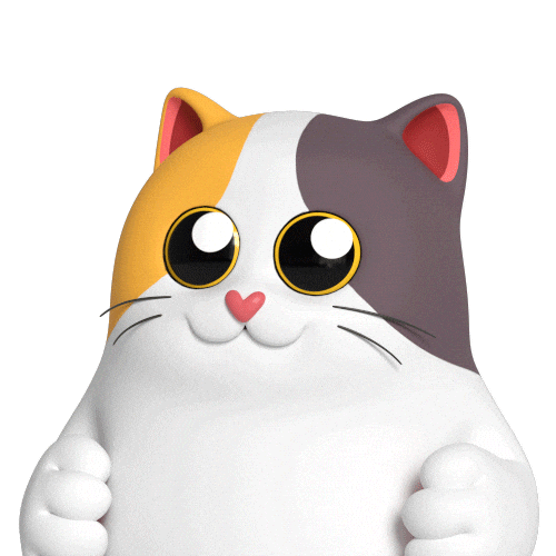 Cat Yes Sticker by Liberty Cats Emojis