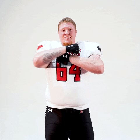 Clayton Franks GIF by Texas Tech Football