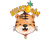 Happy New Year Tiger Sticker by Mediacorp SG