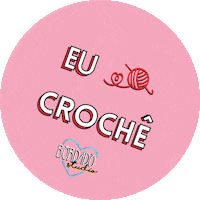 bordadostudio craft crochet artesanato croche Sticker