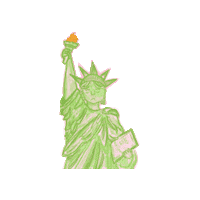 Statue Of Liberty Nyc Sticker