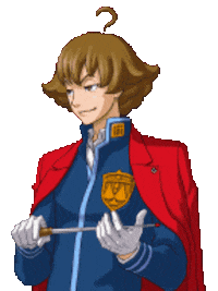 mikitenas ace attorney aceattorney sebastian debeste sebastiandebeste Sticker