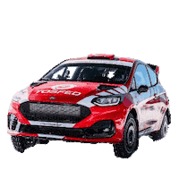 tosfedofficial fiesta rally r3 ralli Sticker