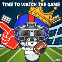 Super Bowl Football GIF by PandaPals
