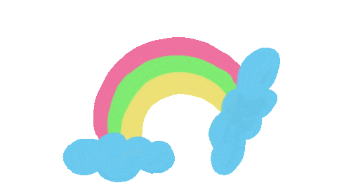 Happy Rainbow Sticker