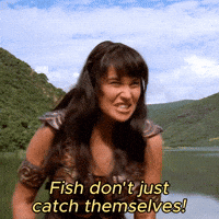 Angry Xena Warrior Princess GIF