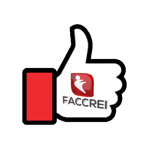 faccrei giphygifmaker like joinha faccrei Sticker