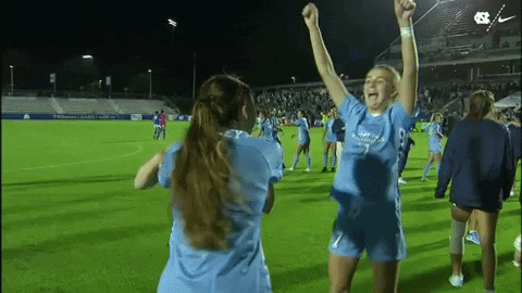Excited North Carolina GIF by UNC Tar Heels