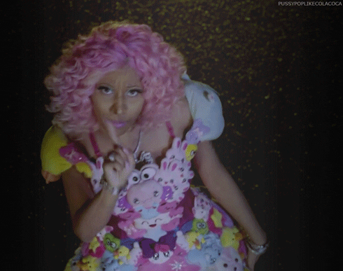 nicki minaj fireball GIF
