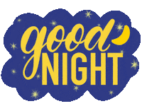 Good Night Stars Sticker