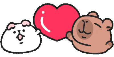In Love Heart Sticker