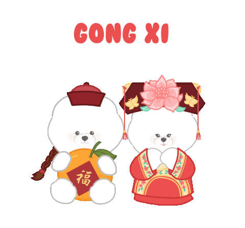 Chinese Orange Sticker