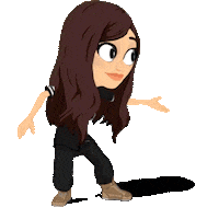 Look What Sticker by Ulya Kurbanova