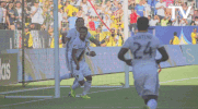 giovani dos santos goal celebration GIF by LA Galaxy
