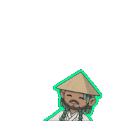 Minty Floating Sticker