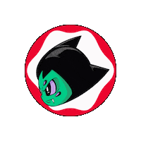 Graffiti Eggshell Sticker