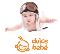 centraldulcebebe logo bebe marca volar Sticker