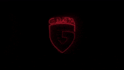 gdatacyberdefense logo retro glow miami GIF