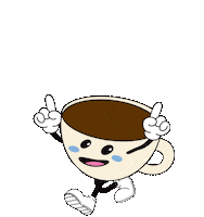 Coffee Latte Sticker by The Yeah Blend