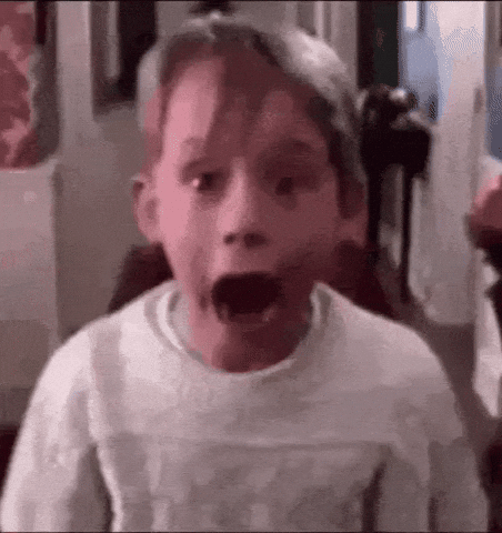 Screaming Home Alone GIF